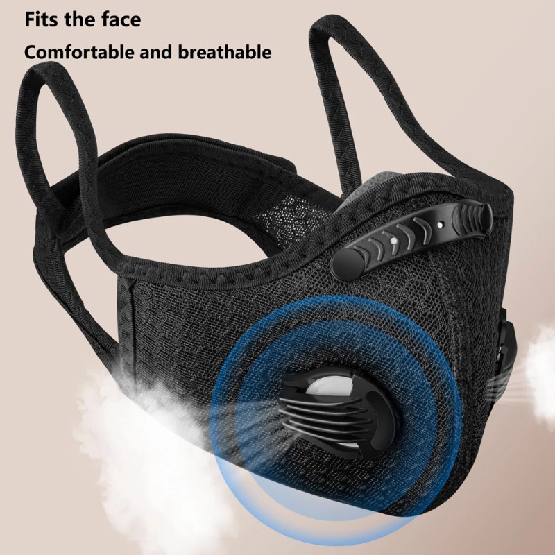 قناع وجه للدراجات، رياضي، قابل - مراجعة Dust Mask Construction وسعره
