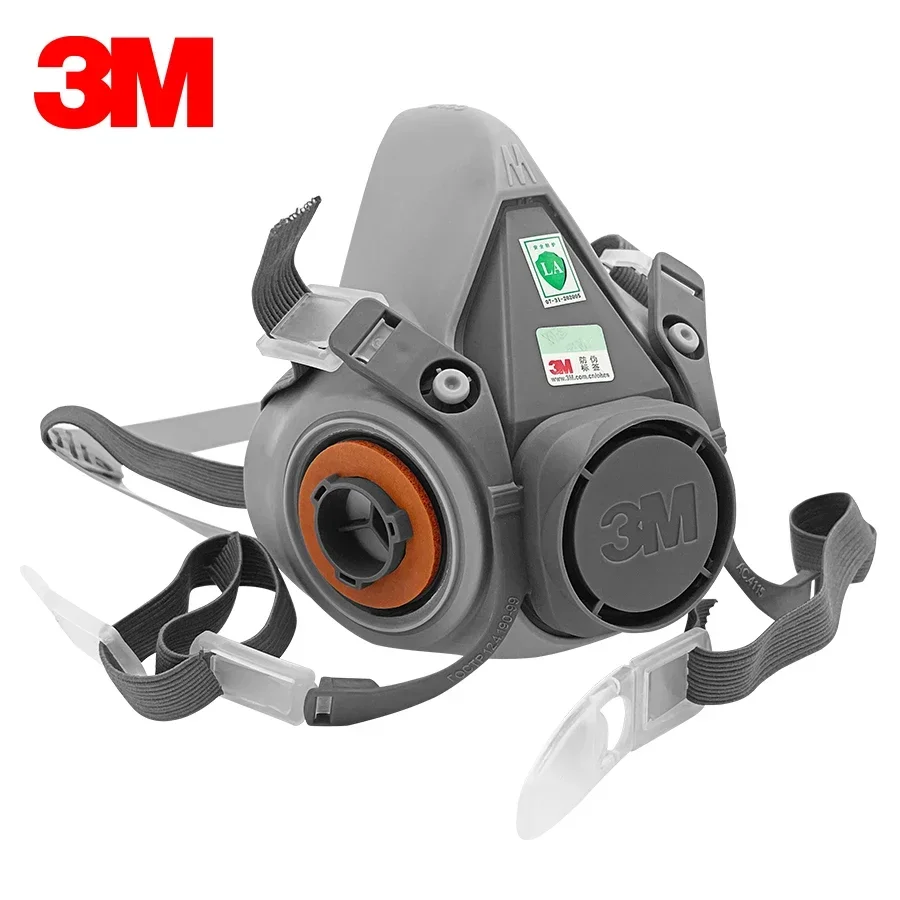 15p 3M 6200 قناع واقي من الغاز - مراجعة Dust Mask Construction وسعره